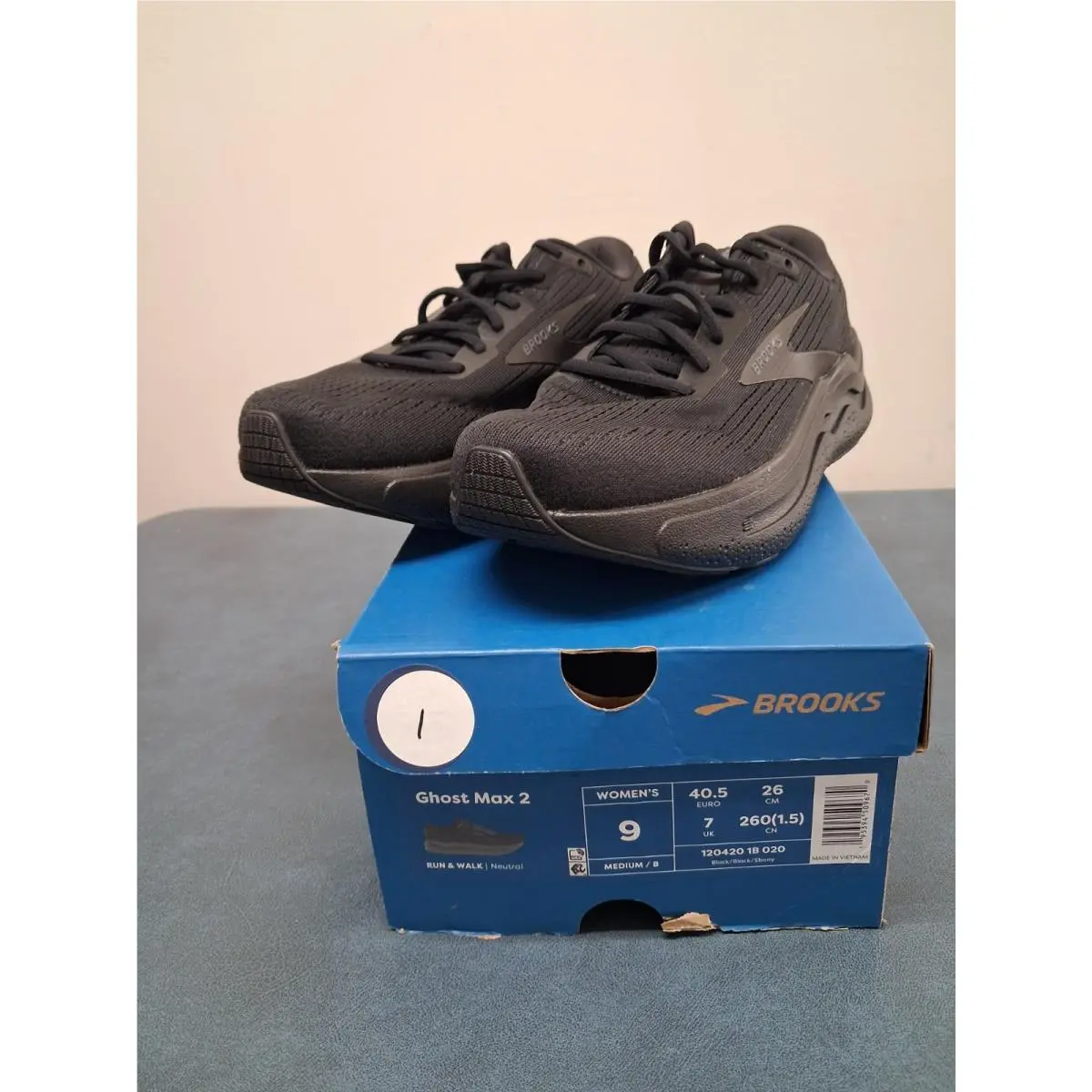 Brooks shoes - Brooks Ghost Max 2 - Ghost Max - Black 12