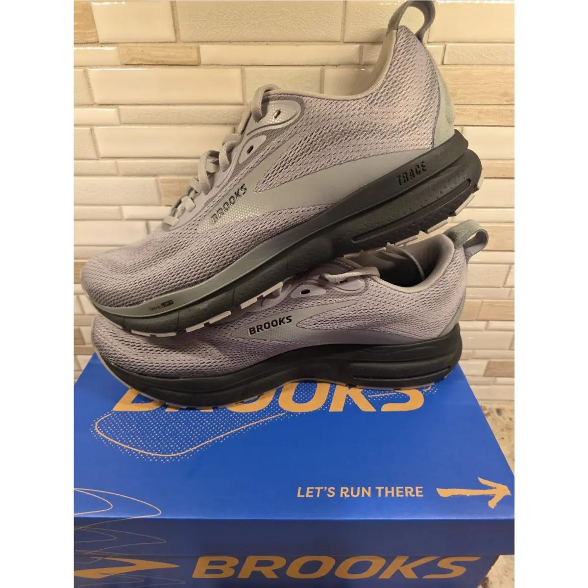 Brooks shoes - Brooks Trace 4 - Trace - Grey/Black/Ebony 0