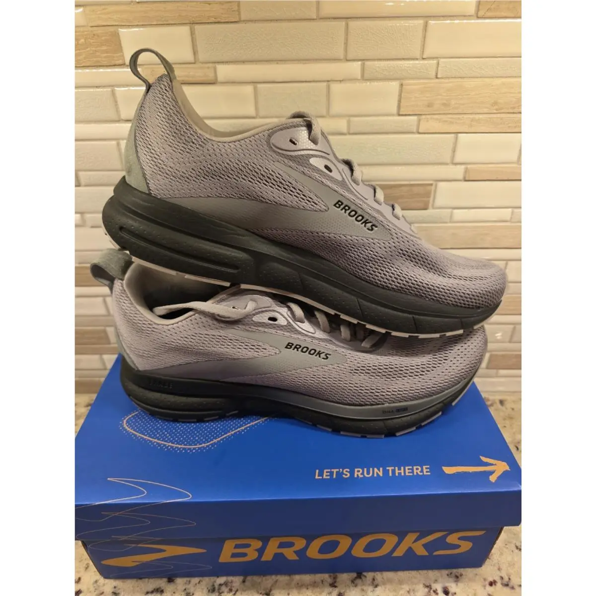 Brooks shoes - Brooks Trace 4 - Trace - Grey/Black/Ebony 1