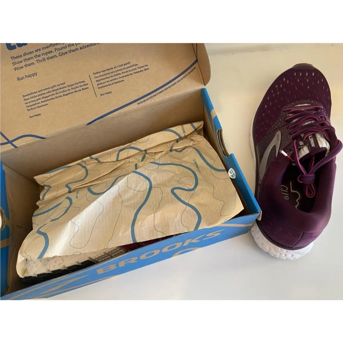Brooks shoes - Brooks Glycerin 16 - Glycerin - 120278 1B 527 - Purple 1