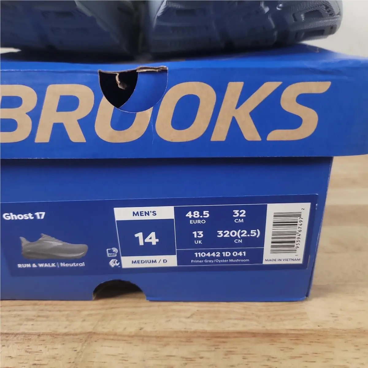 Brooks shoes - Brooks Ghost 17 - Ghost - 110442-1D-041 - Gray/Primer/Sand 2