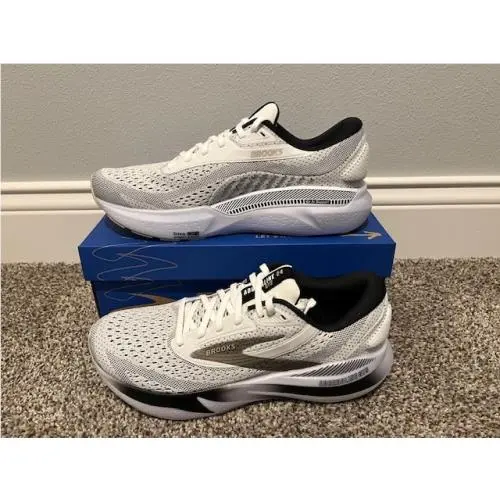 Brooks shoes - Brooks Adrenaline GTS 24 - Adrenaline GTS - 120426 126 - White/Black/Pelican (UPC: 195394534801) 1