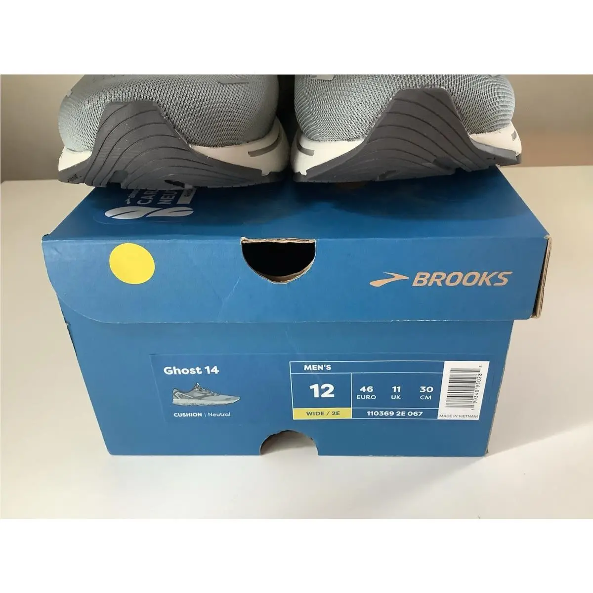 Brooks shoes - Brooks Ghost 14 - Ghost - Gray 3