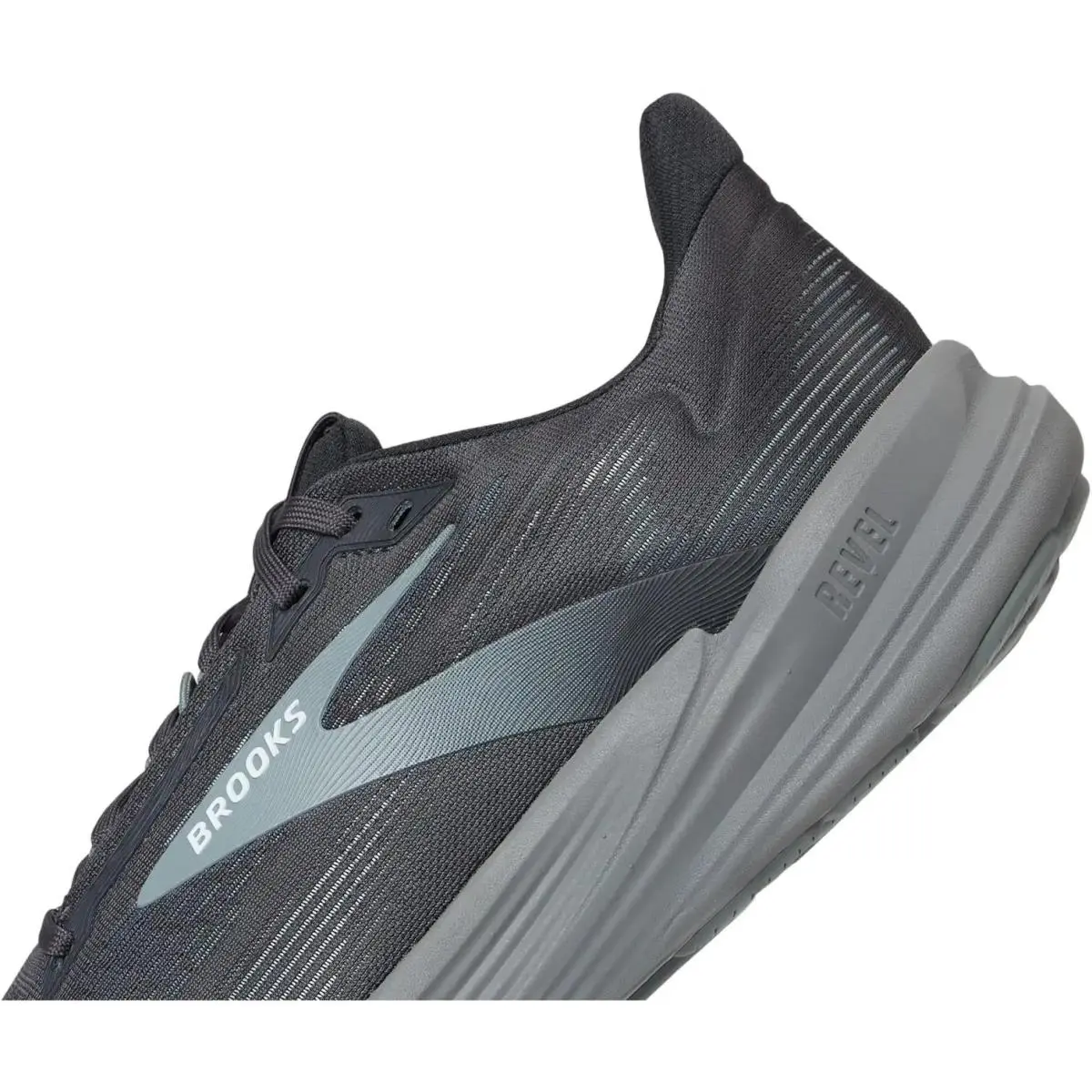 Brooks shoes - Brooks Revel 8 - Revel - 110468 - Black 1