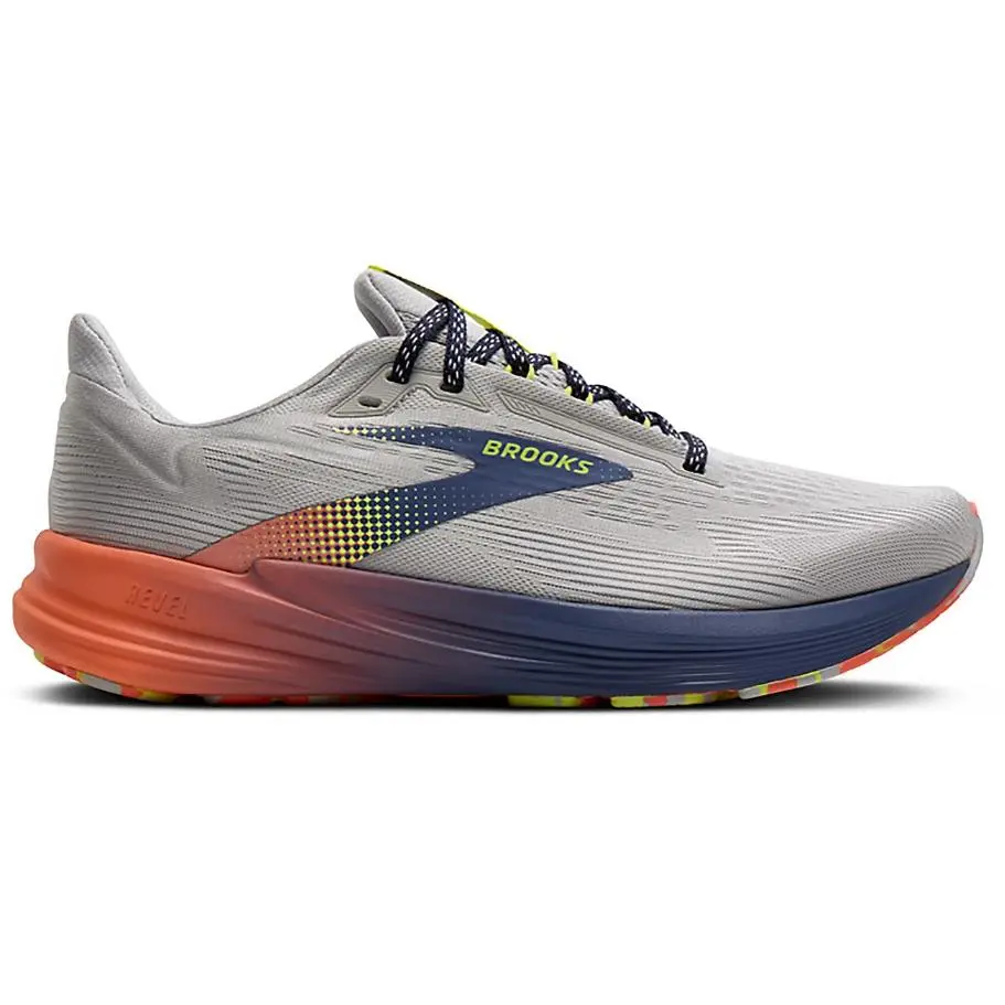 Brooks shoes - Brooks Revel - Revel - 110468 - QUIET/BLUE/SOLMAN 1