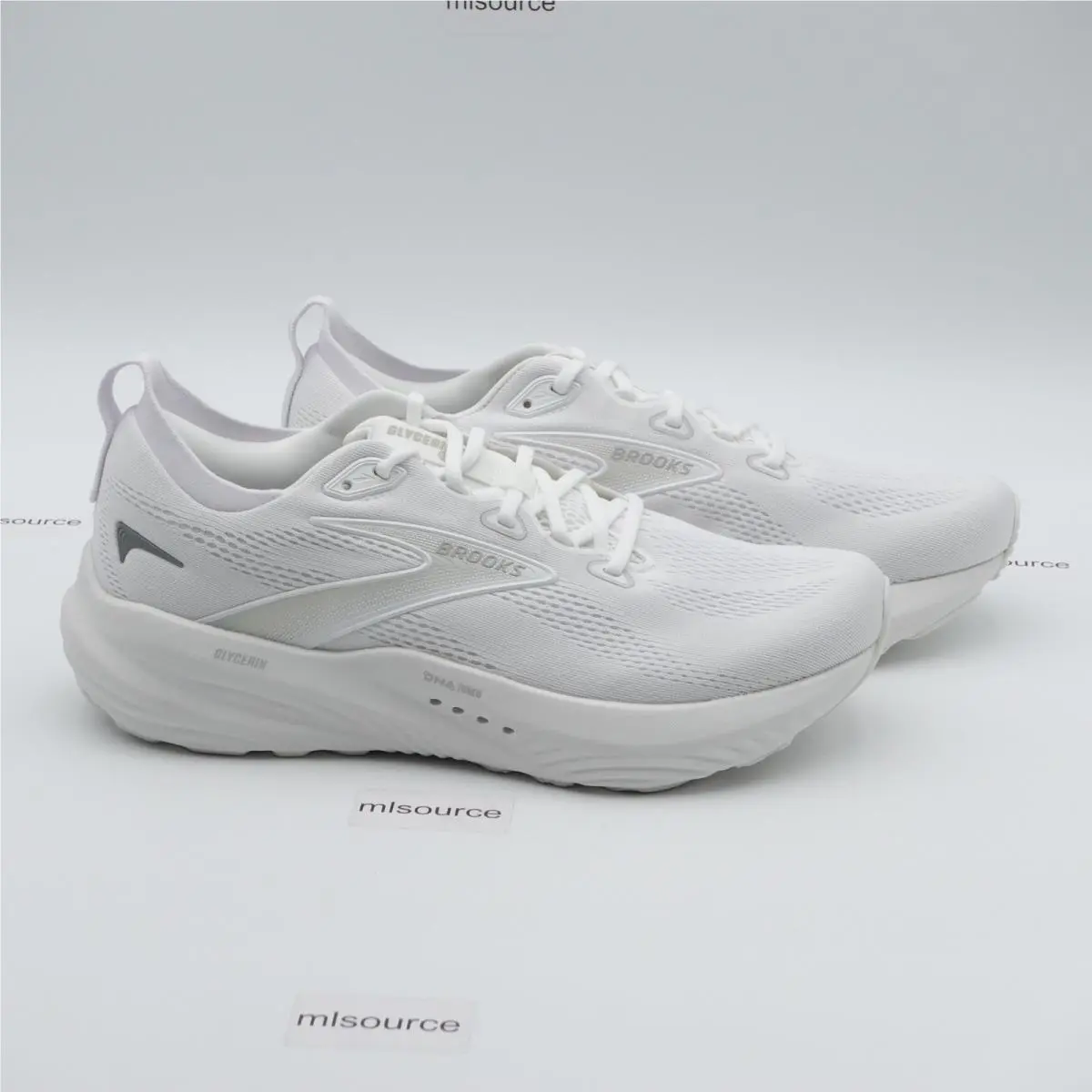Brooks shoes - Brooks Glycerin 22 - Glycerin - 120434-1B-151 - White (UPC: 195394601558) 1