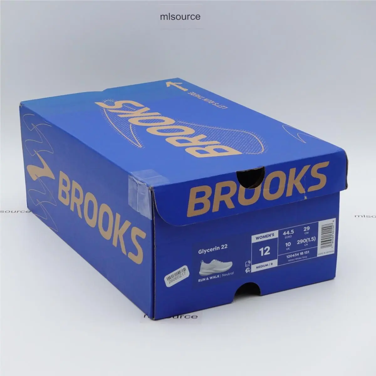 Brooks shoes - Brooks Glycerin 22 - Glycerin - 120434-1B-151 - White (UPC: 195394601558) 5