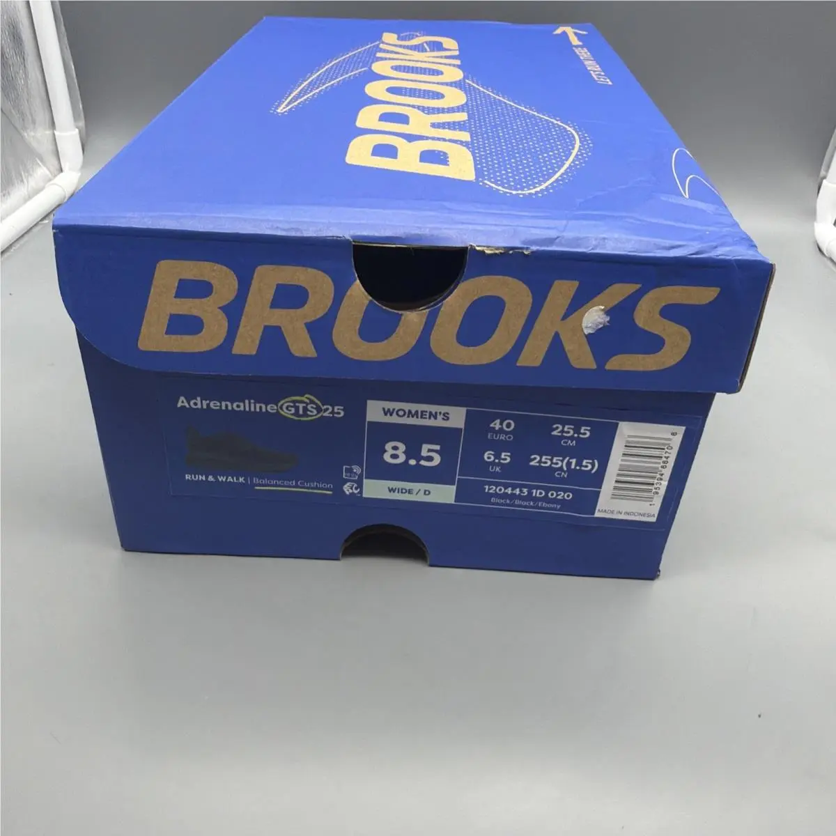 Brooks shoes - Brooks Adrenaline GTS 25 - Adrenaline GTS - 1204431D020 - Black (UPC: 0195394664706) 12
