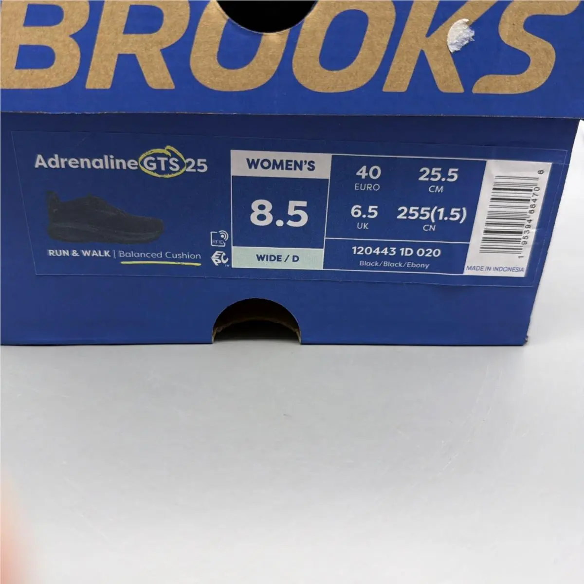 Brooks shoes - Brooks Adrenaline GTS 25 - Adrenaline GTS - 1204431D020 - Black (UPC: 0195394664706) 13