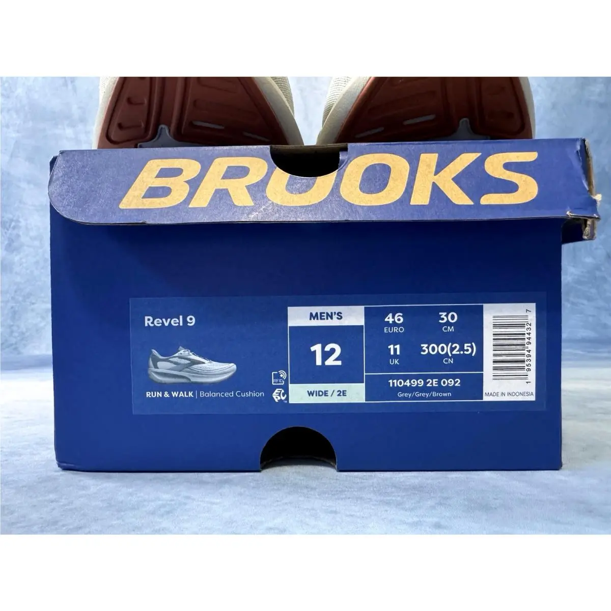 Brooks shoes - Brooks Revel - Revel - Gray 13