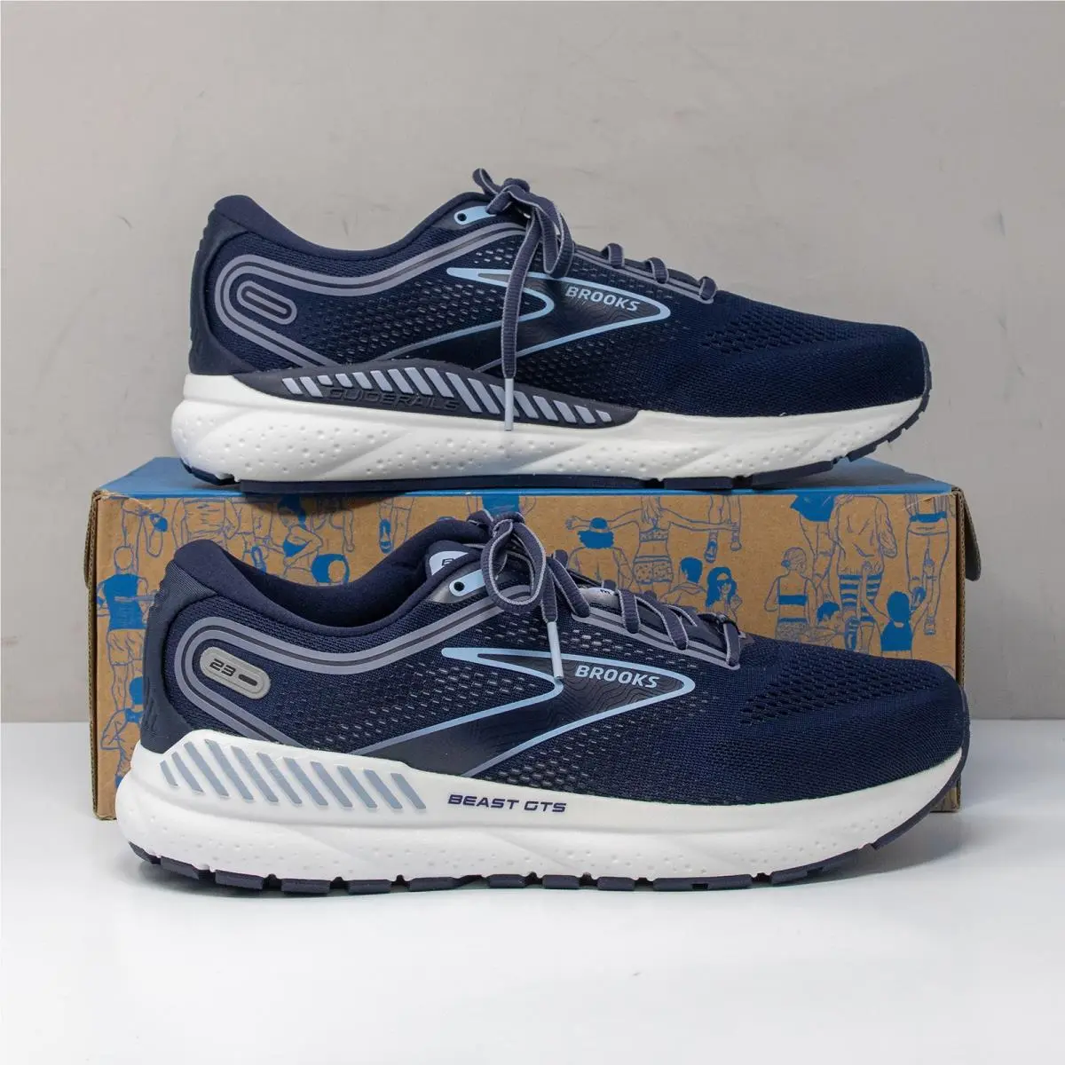 Brooks shoes - Beast GTS 23 - Beast GTS - 1104011D495 - Blue (UPC: 195394320718) 0
