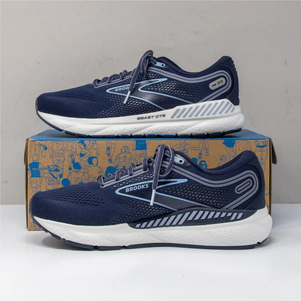 Brooks shoes - Beast GTS 23 - Beast GTS - 1104011D495 - Blue (UPC: 195394320718) 1