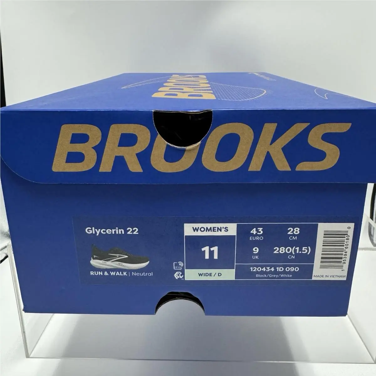 Brooks shoes - Brooks Glycerin 22 - Glycerin - 120434-1D-090 - Black 8