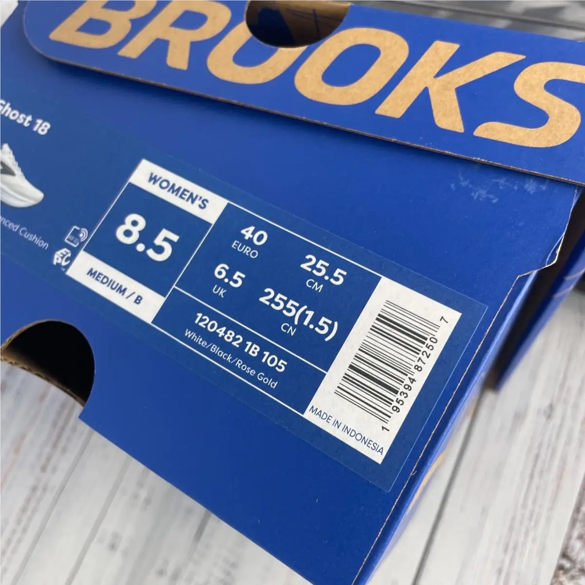 Brooks shoes - Brooks Ghost - Ghost - White (UPC: 195394872507) 9