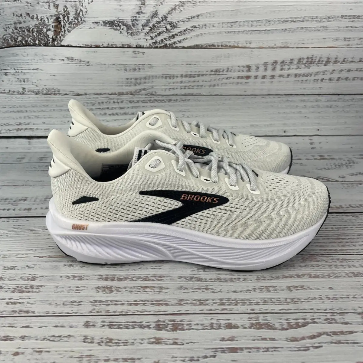 Brooks shoes - Brooks Ghost - Ghost - White (UPC: 195394872507) 2