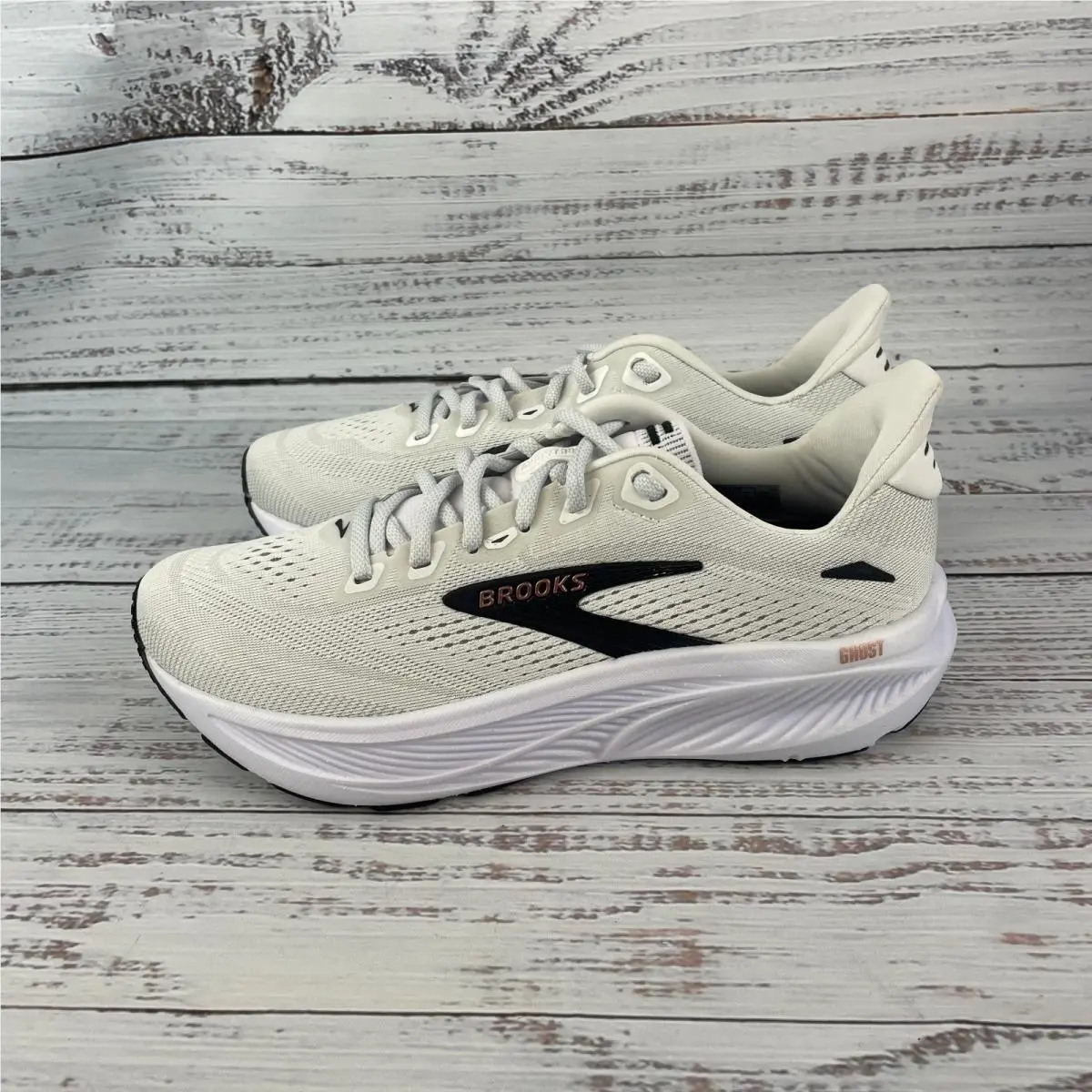 Brooks shoes - Brooks Ghost - Ghost - White (UPC: 195394872507) 4