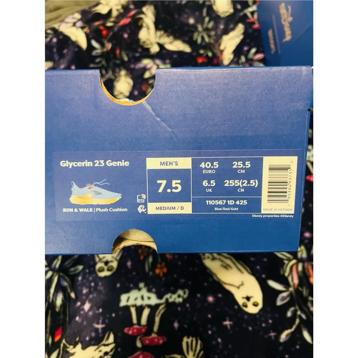 Brooks shoes - Brooks Glycerin - Glycerin - 1105671D425 - Blue 4