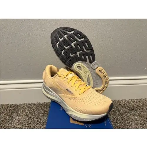 Women`s Size 7.5 Brooks Adrenaline Gts 24 Running Shoes Shrbrt/oyster