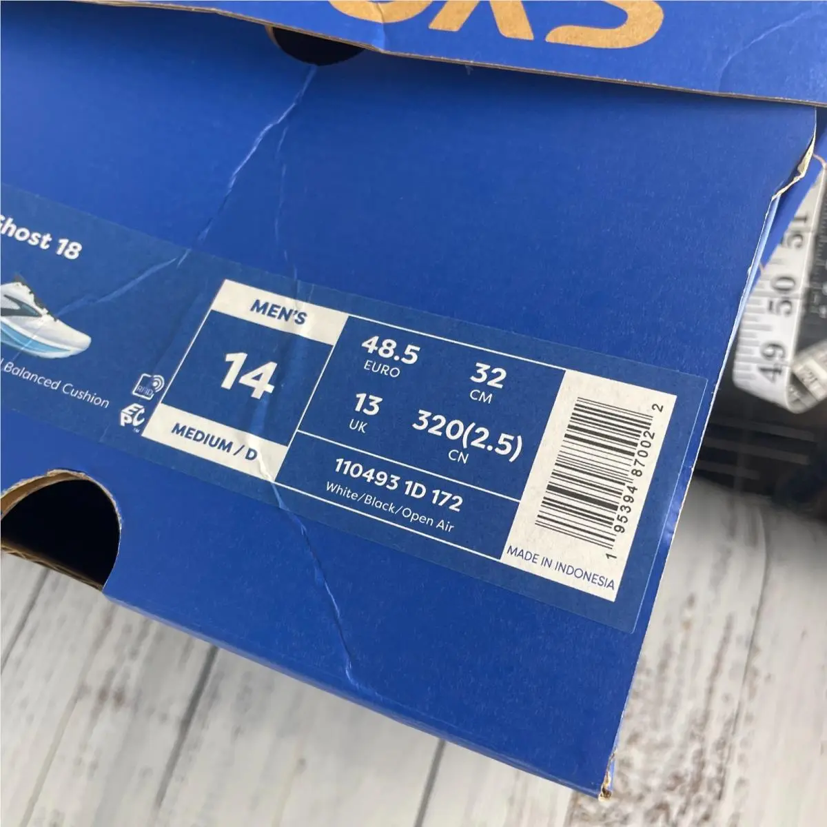 Brooks shoes - Brooks Ghost - Ghost - Gray (UPC: 195394870022) 9