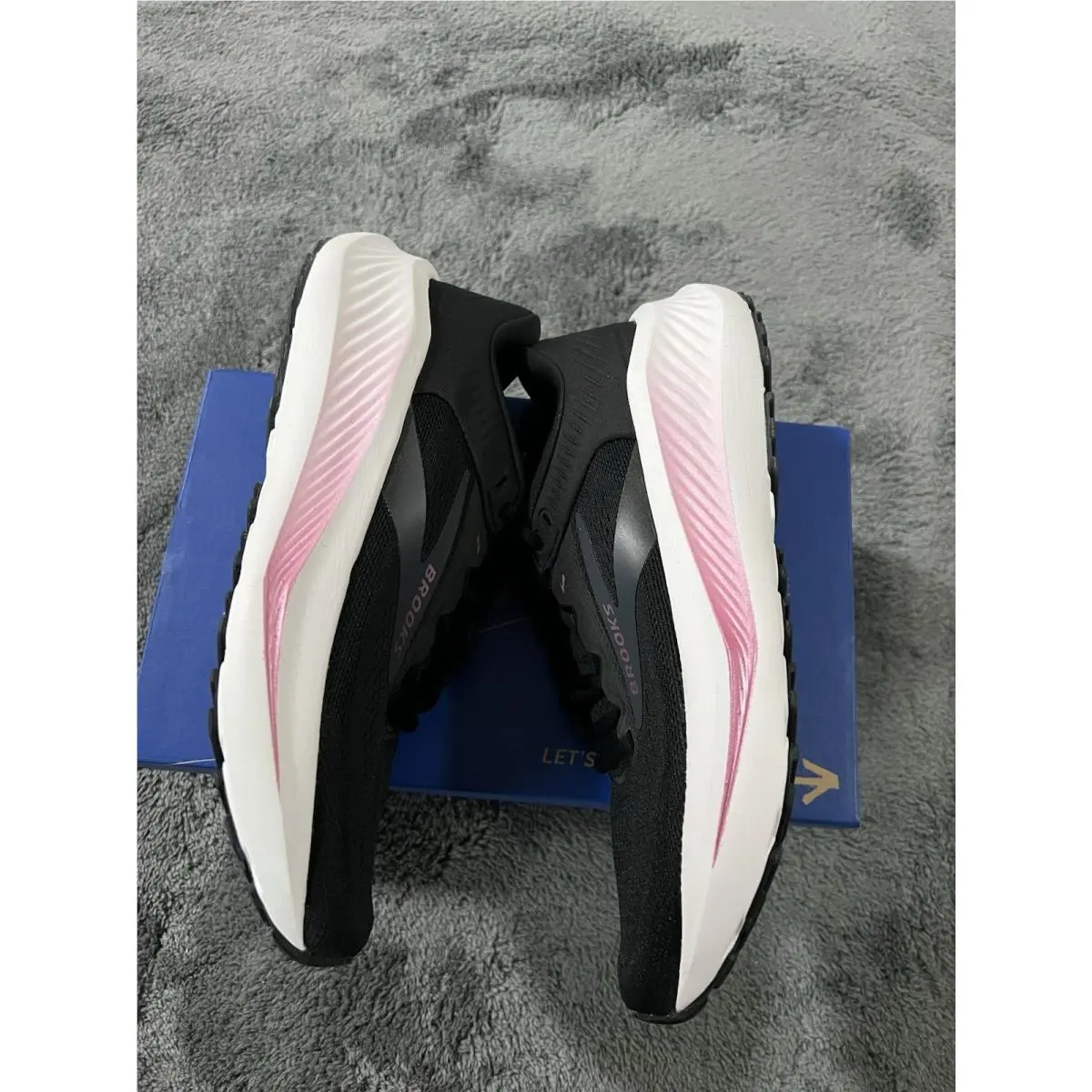 Brooks Anthem 8 Shoe Women`s Sz 8B Black Ebony Metallic 120461-1B-008