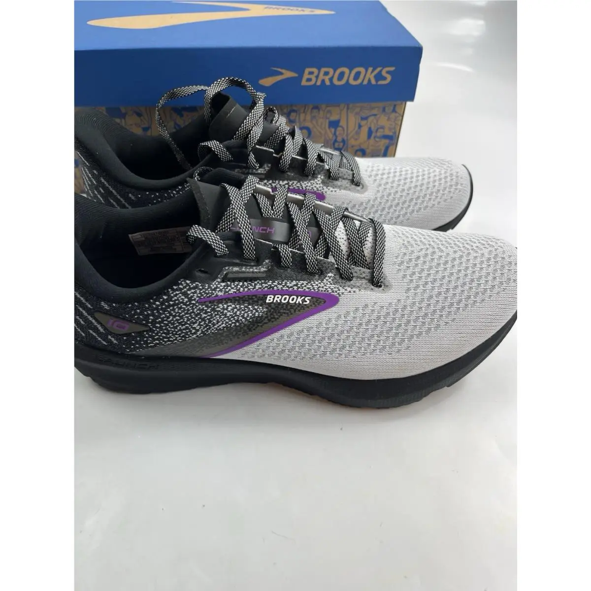 Brooks shoes - Brooks Launch 10 - Launch - Black/White/Violet 13