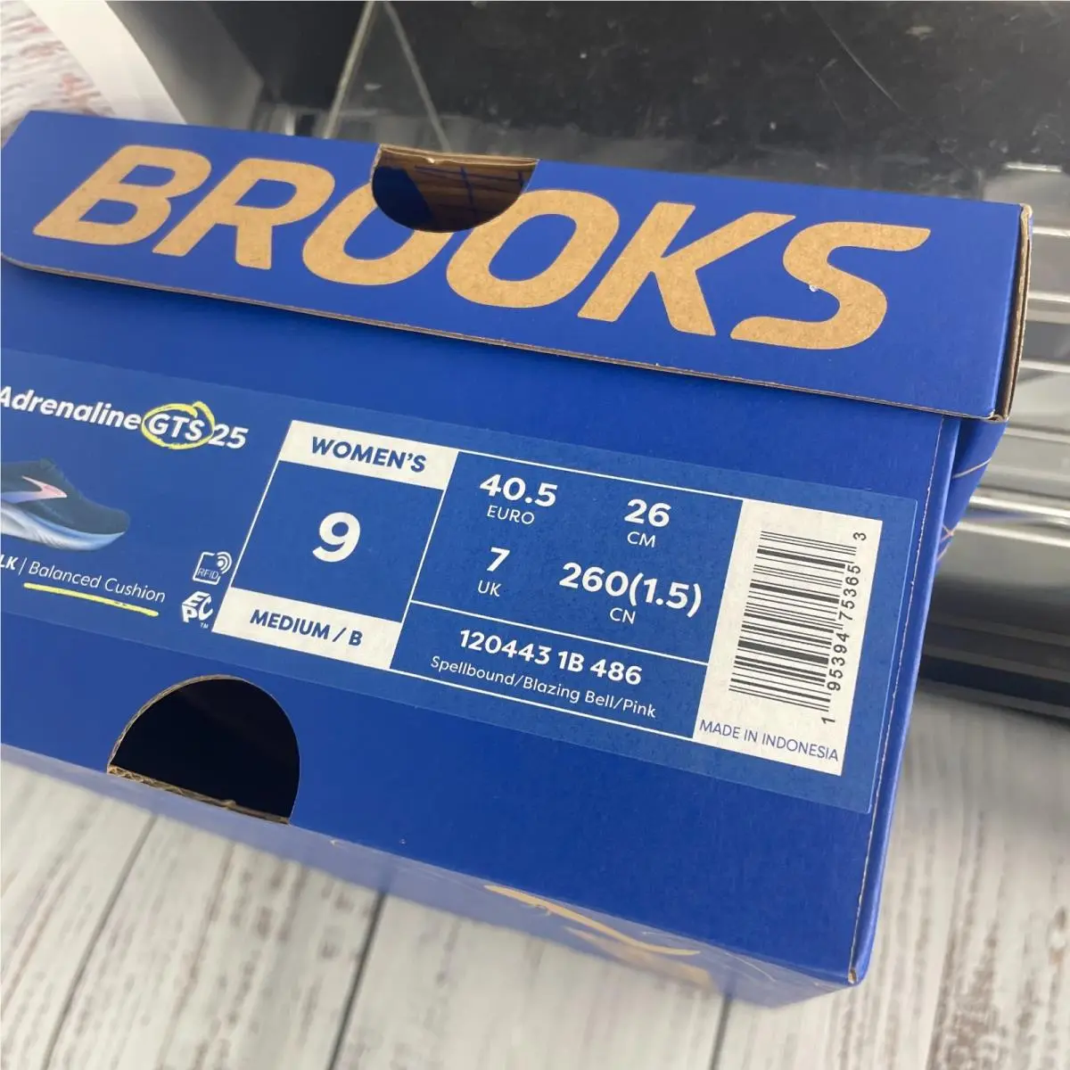 Brooks shoes - Brooks Adrenaline - Adrenaline - Blue (UPC: 195394753653) 9