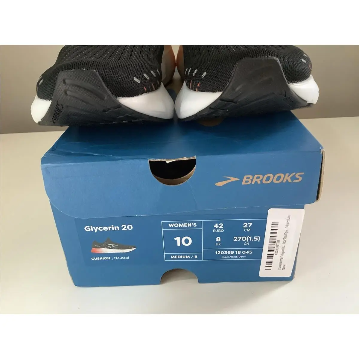Brooks shoes - Brooks Glycerin 20 - Glycerin - Black 3