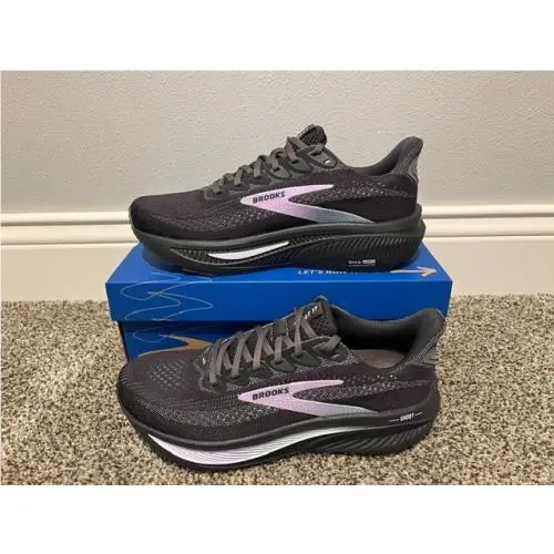 Brooks shoes - Ghost 17 - Ghost - 120431 081 - Grey/Clearwater/Purple (UPC: 195394627060) 1
