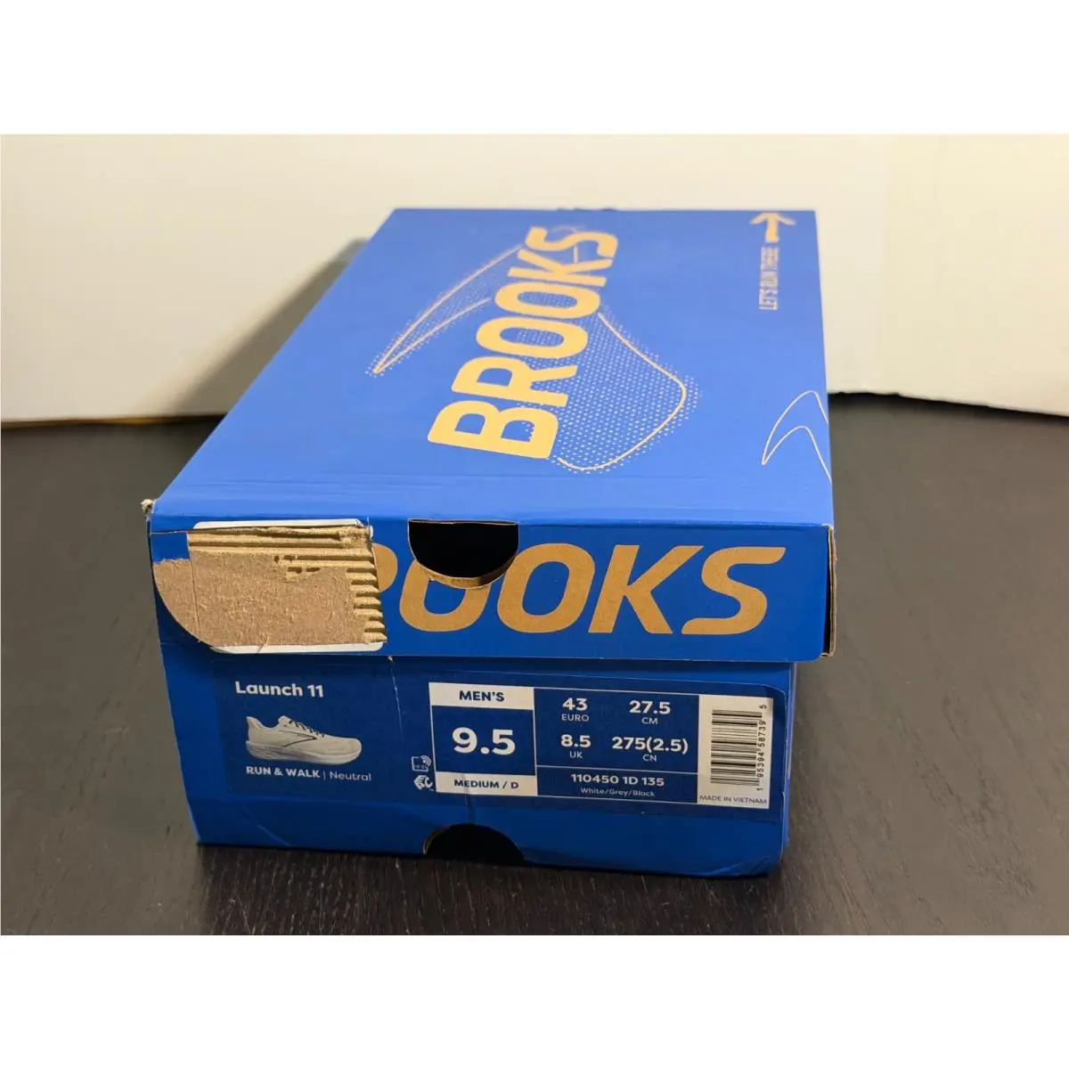Brooks shoes - White, Black, Grey 15