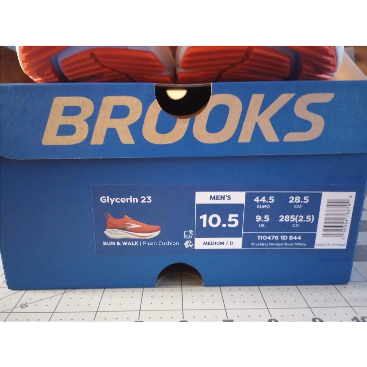Brooks shoes - Brooks Glycerin - Glycerin - orange white 0