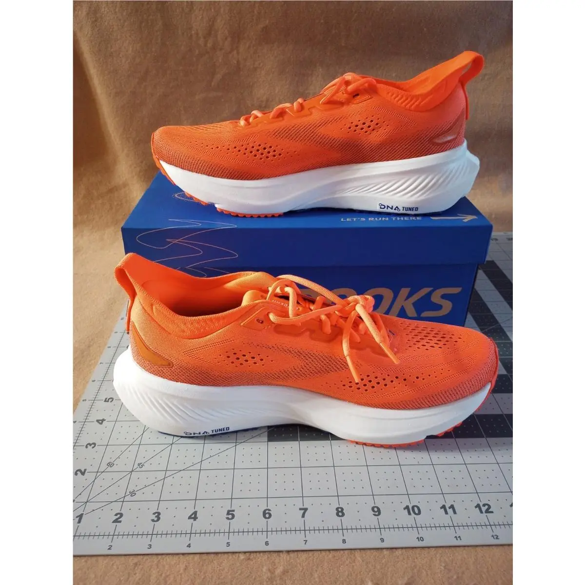 Brooks shoes - Brooks Glycerin - Glycerin - orange white 1