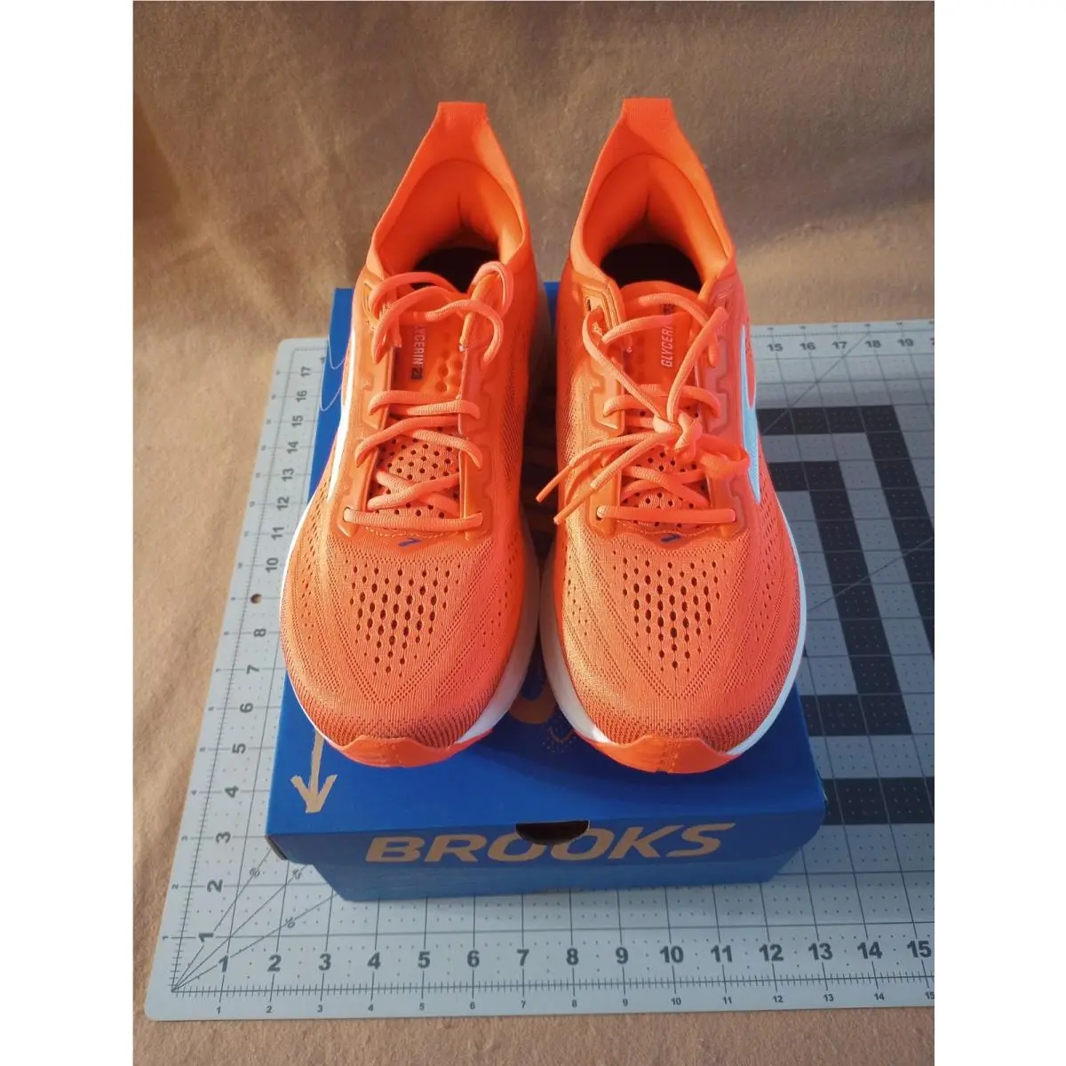Brooks shoes - Brooks Glycerin - Glycerin - orange white 3