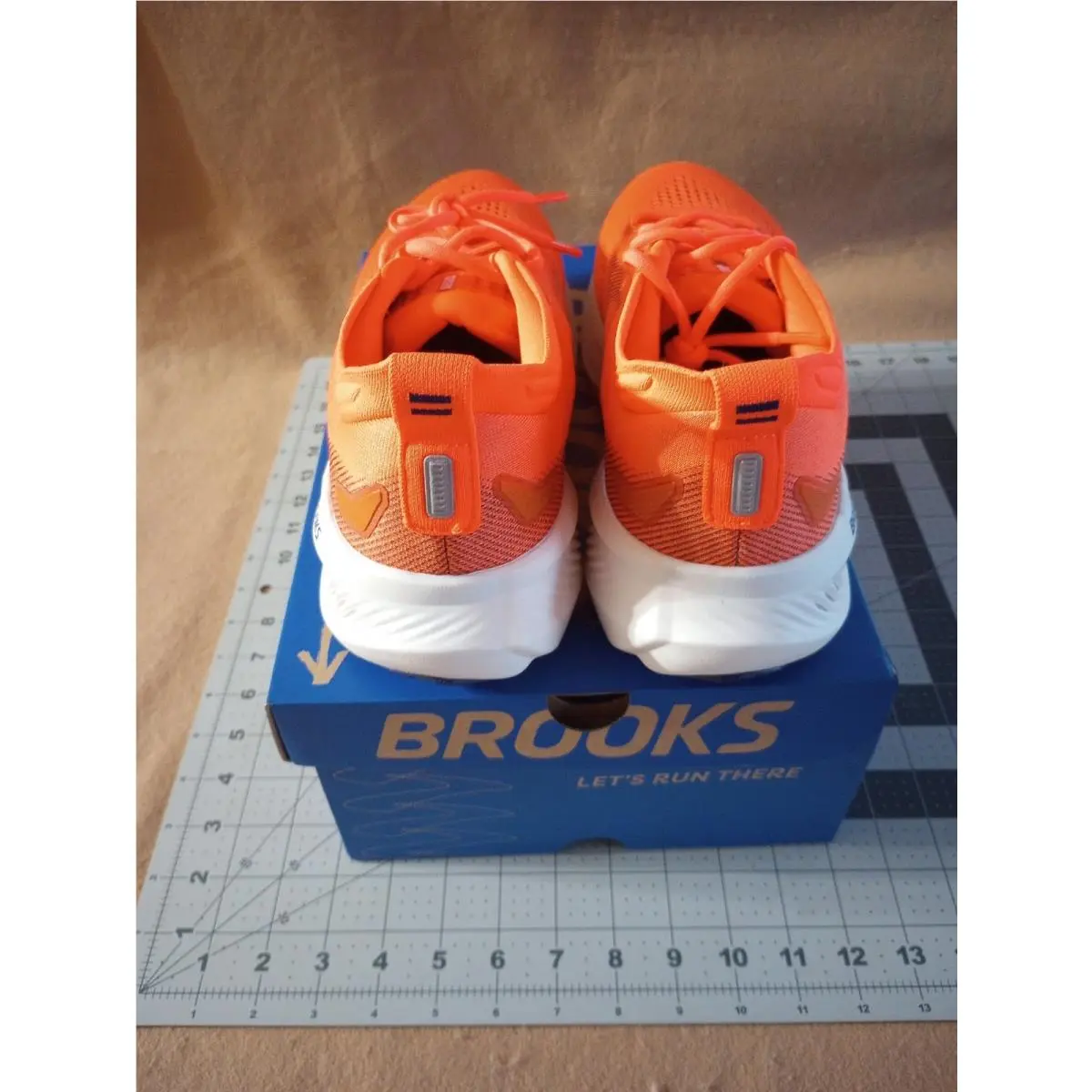 Brooks shoes - Brooks Glycerin - Glycerin - orange white 4