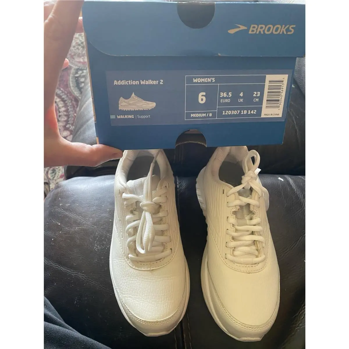 Brooks shoes - BROOKS Addiction Walker 2 - Addiction Walker - 120307 1B 142 - White (UPC: 0190340569135) 2