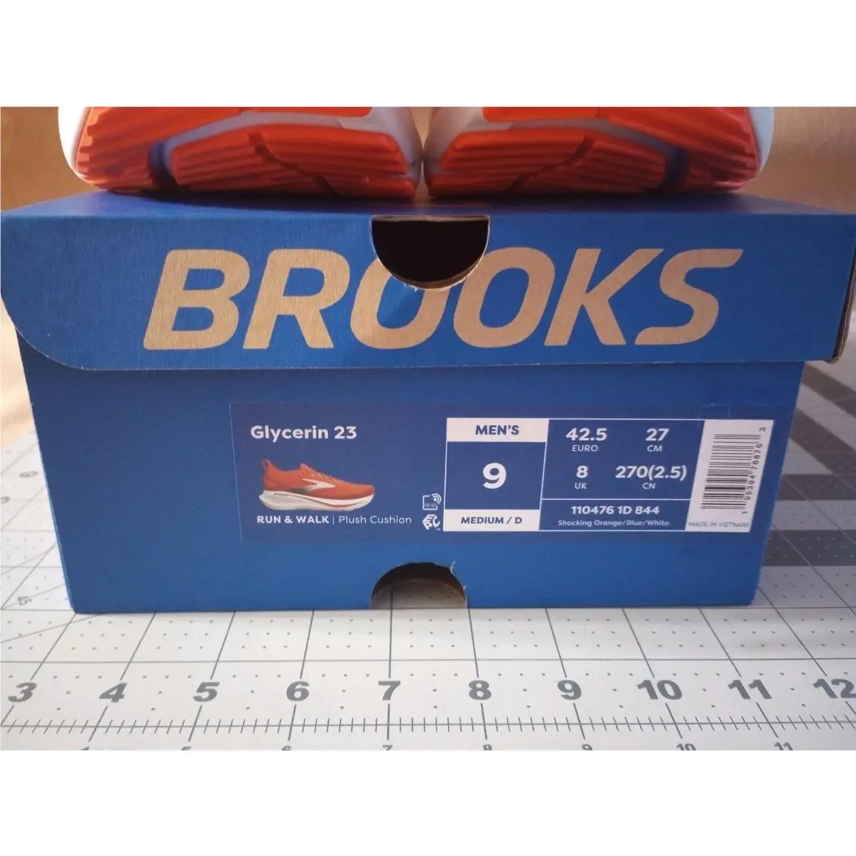 Brooks shoes - Brooks Glycerin 23 - Glycerin - Orange White 0