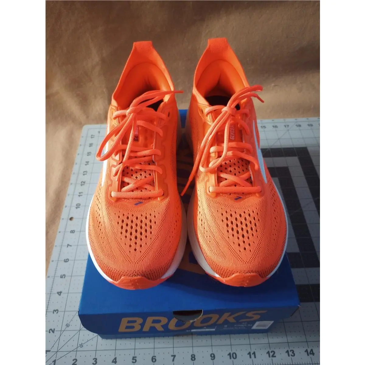 Brooks shoes - Brooks Glycerin 23 - Glycerin - Orange White 3