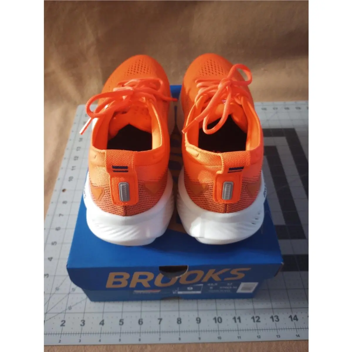 Brooks shoes - Brooks Glycerin 23 - Glycerin - Orange White 4