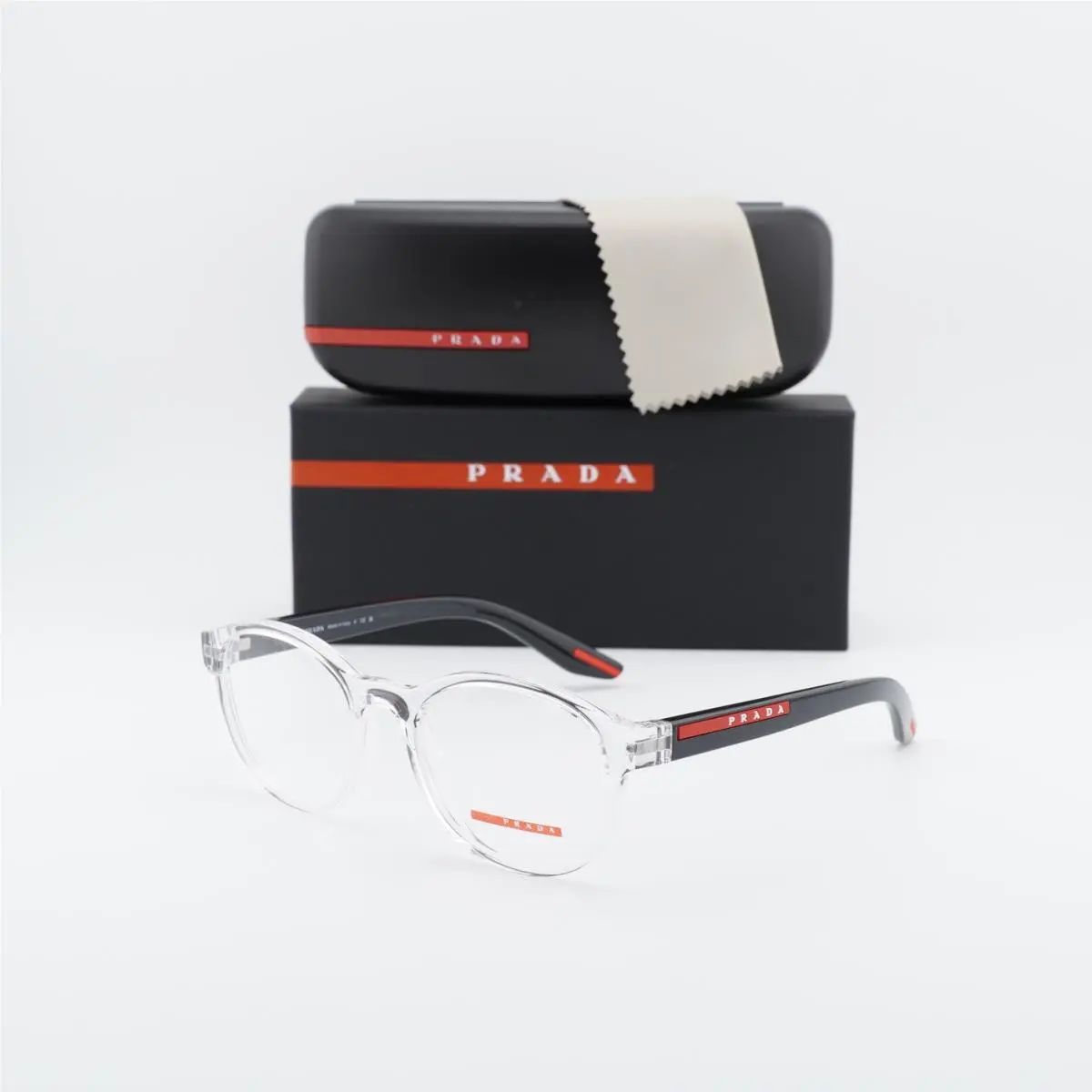 Prada Sport PS07PV 2AZ1O1 Crystal 53mm Eyeglasses
