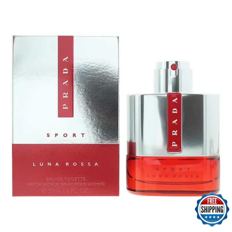 Prada Luna Rossa Sport Eau De Toilette 1.7 Oz/ 50 Ml