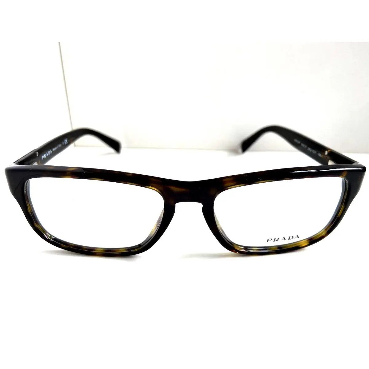 Prada Vpr 07P 2AU-1O1 54mm Tortoise Men`s Women`s Eyeglasses Frame Italy