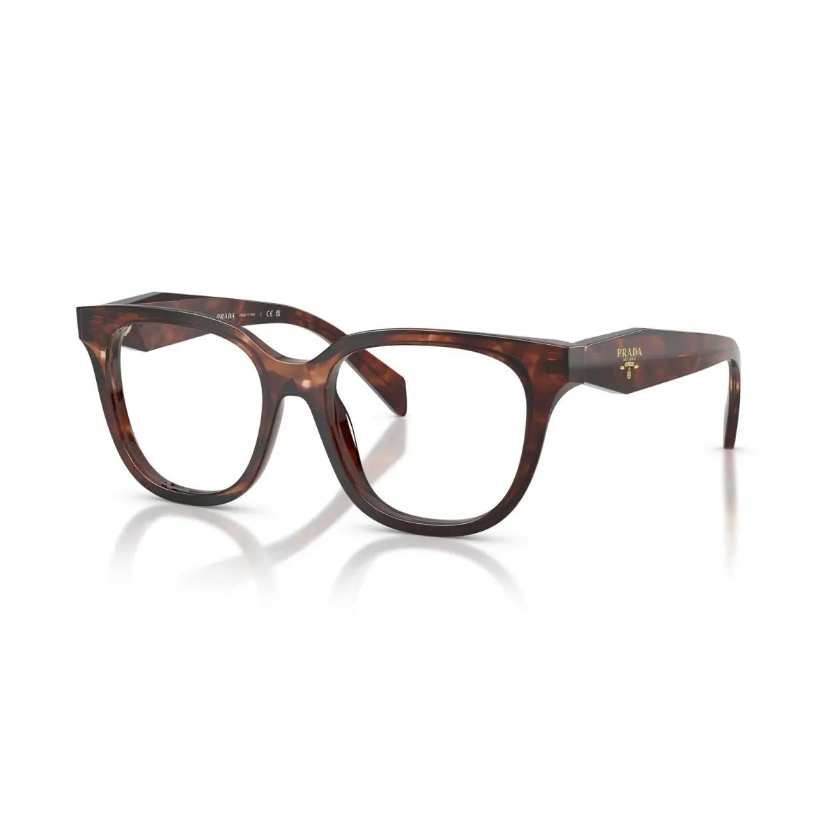 Prada C11V Eyeglasses 14P1O1 Tortoise