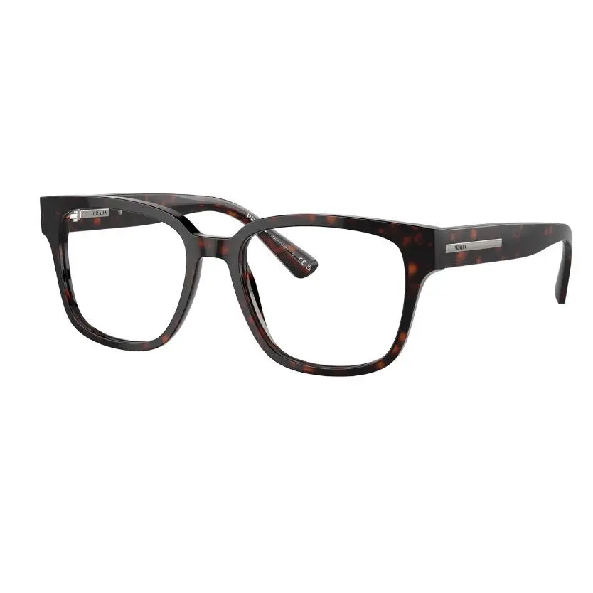 Prada PRA09V 17N1O1 54 Havana Brown Women`s 54 mm Eyeglasses Optical Frame