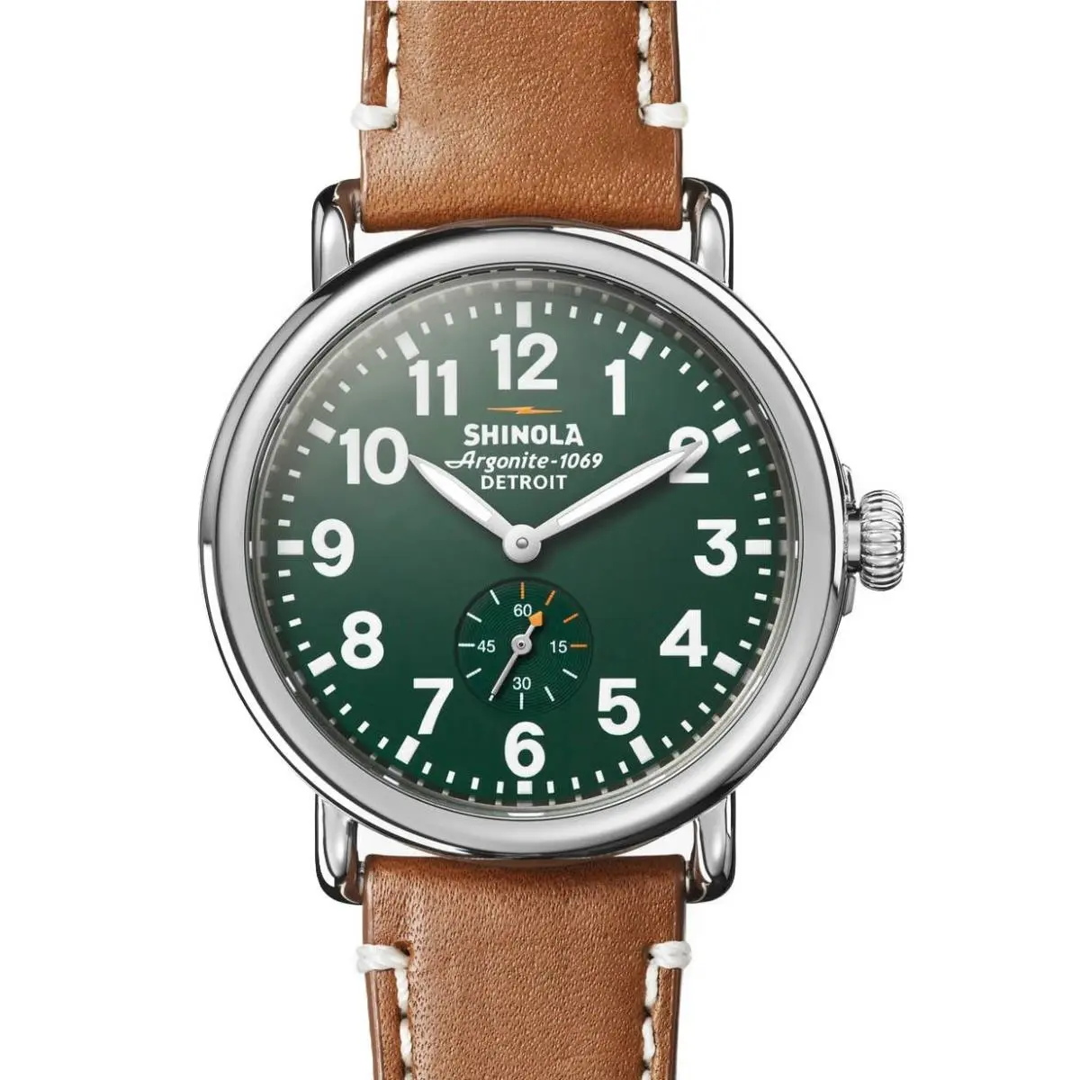 Runwell Subsecond 41mm Green Brown by Shinola