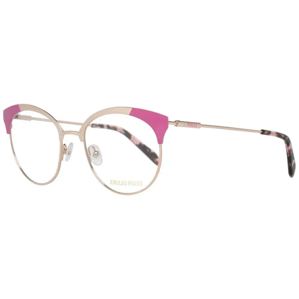 Emilio Pucci Gold Metal Glasses Frames - PUEP508652028AC