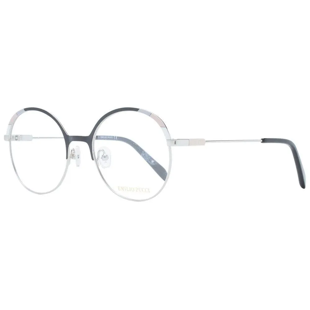 Black Metal Glasses Frames - PU-1053659 by Emilio Pucci