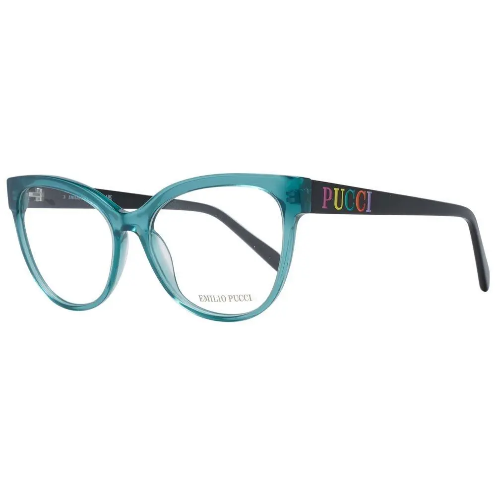 Bicolor Plastic Glasses Frames - PU-1049619 by Emilio Pucci