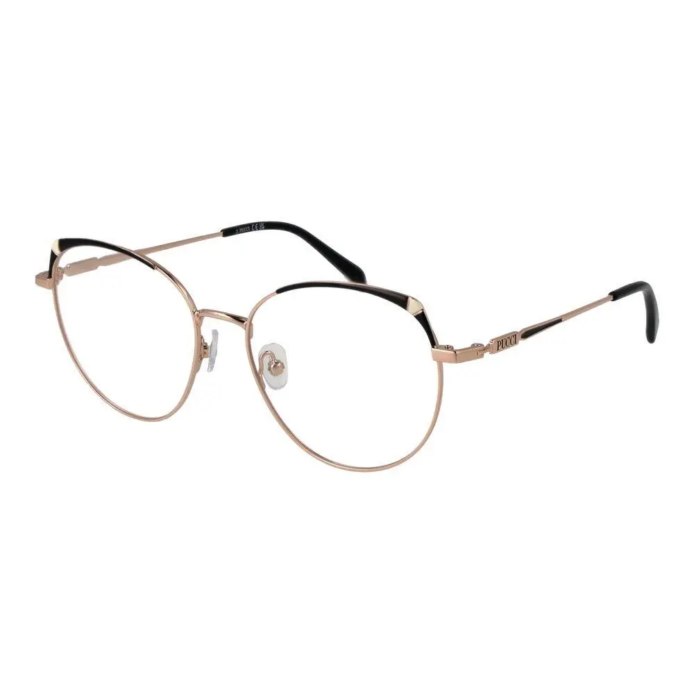 Rose Gold Metal Glasses Frames - PU-1062260 by Emilio Pucci