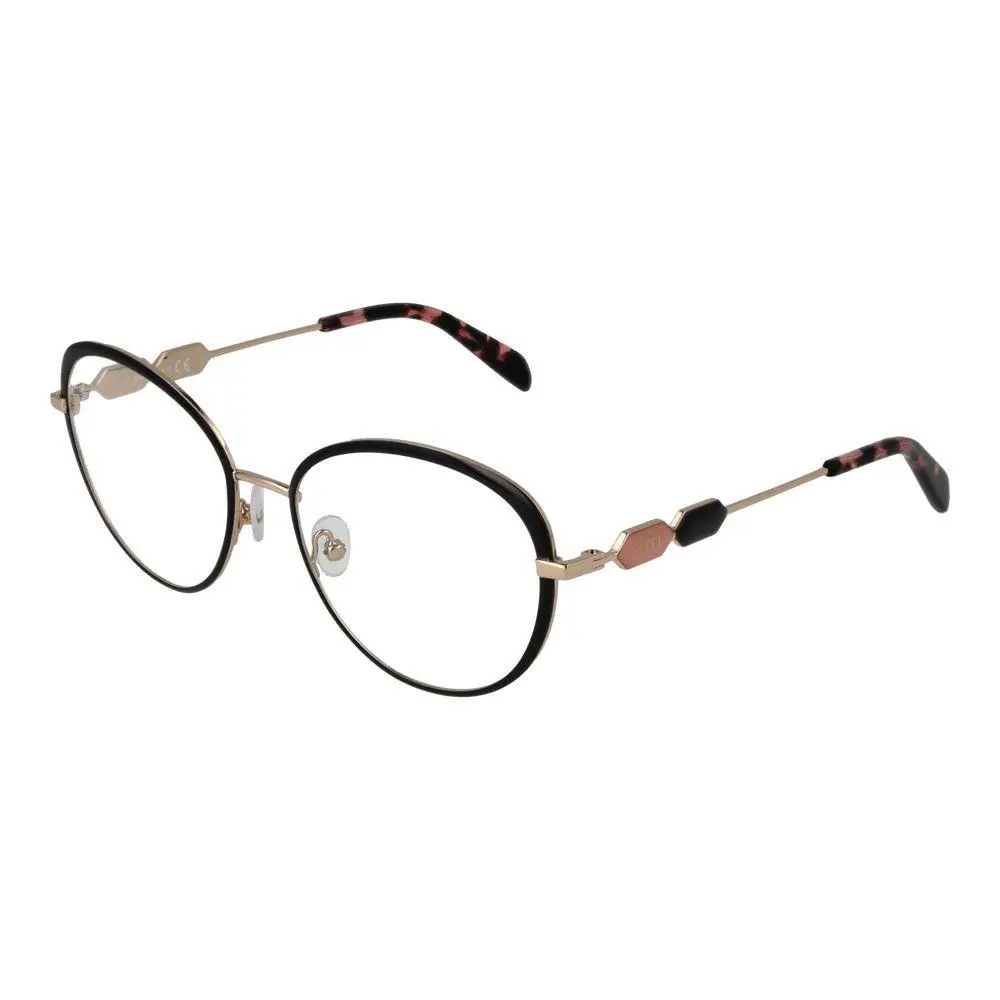 Black Metal Glasses Frames by Emilio Pucci