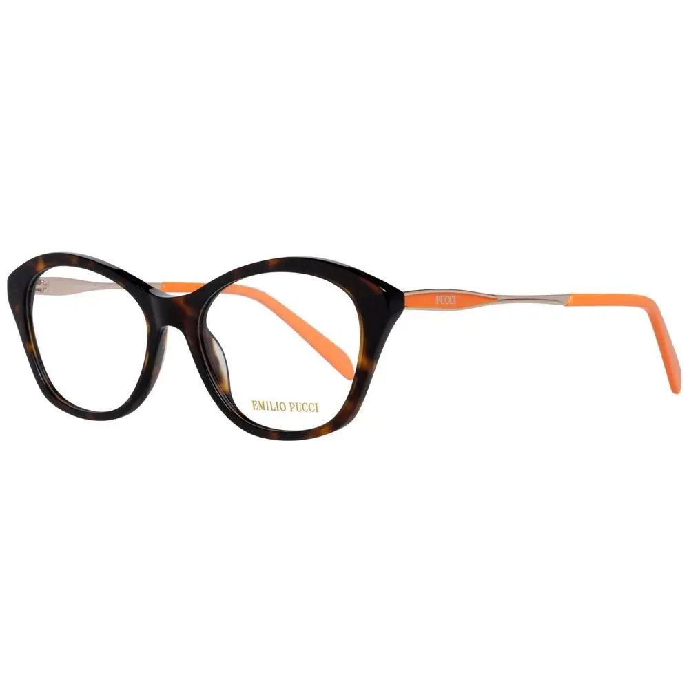Emilio Pucci Brown Metal Glasses Frames - PUEP510054052AC