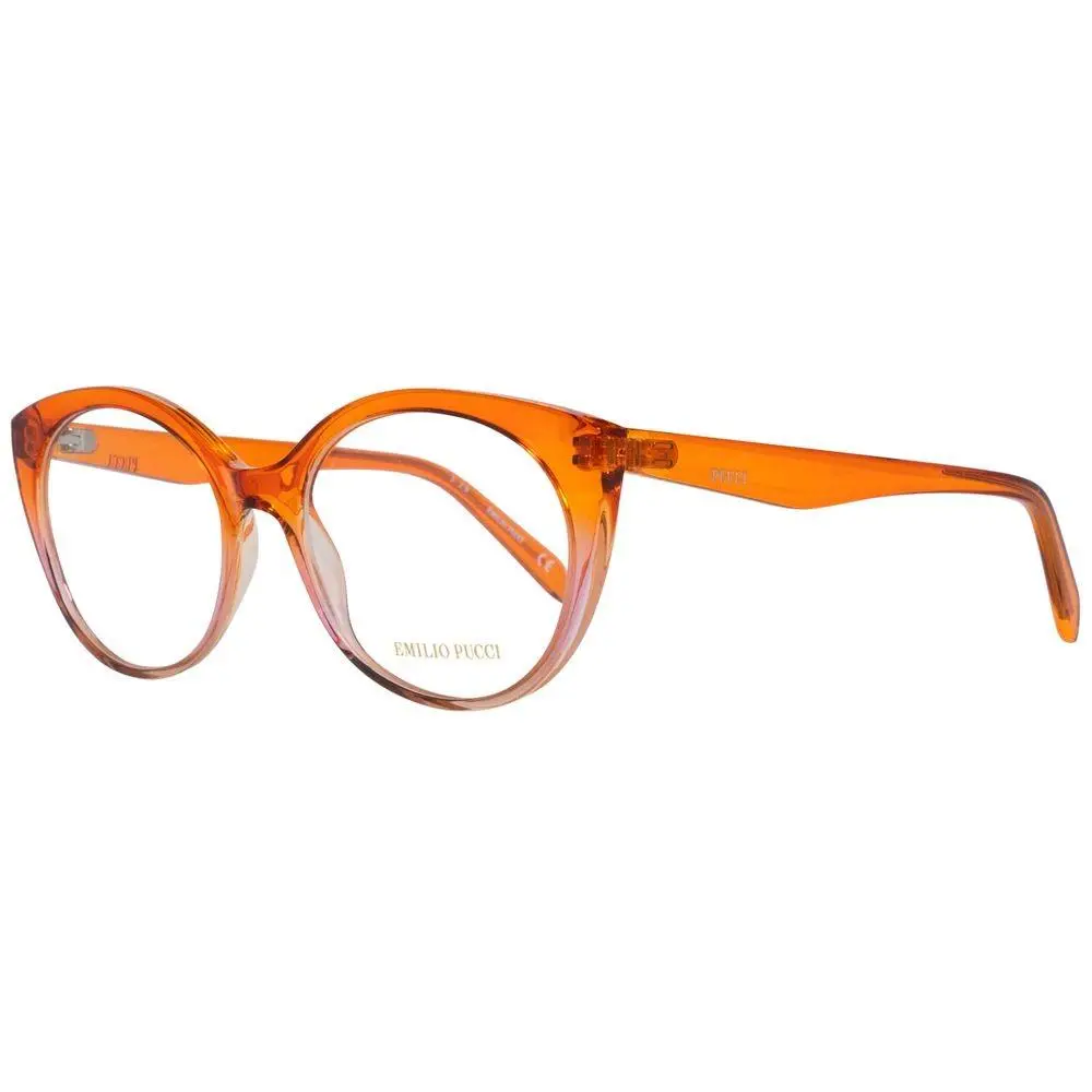 Emilio Pucci Orange Plastic Glasses Frames - PUEP513454044AC